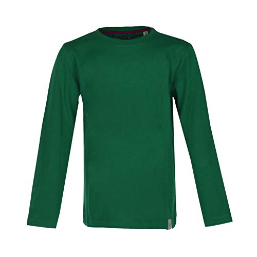 Band of Rascals Kinder Langarmshirt Basic aus Bio-Baumwolle, Dark-Green, Gr: 140 von Band of Rascals