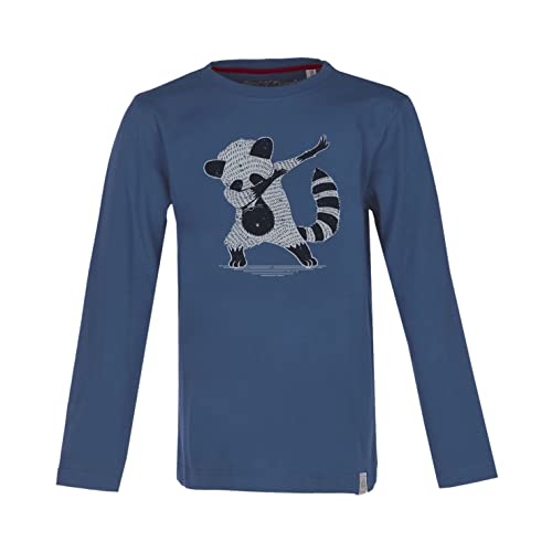 Band of Rascals Kinder Langarmshirt Dab aus Bio-Baumwolle, Blue, Gr: 134 von Band of Rascals