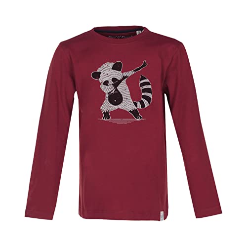 Band of Rascals Kinder Langarmshirt Dab aus Bio-Baumwolle, Brick-red, Gr: 110/116 von Band of Rascals