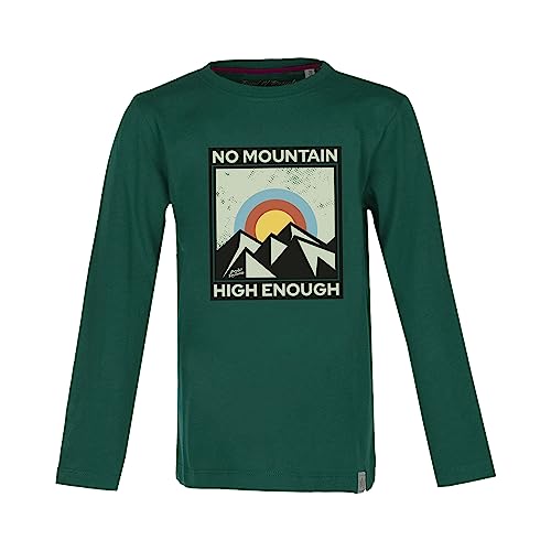 Band of Rascals Kinder Langarmshirt High Enough aus Bio-Baumwolle, Racing-Green, Gr. 158 von Band of Rascals