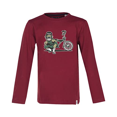 Band of Rascals Kinder Langarmshirt Low Rider aus Bio-Baumwolle, Brick-red, Gr. 134 von Band of Rascals