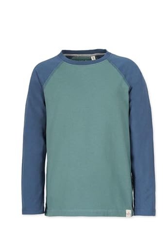 Band of Rascals Kinder Langarmshirt Raglan aus Bio-Baumwolle, sage-Blue, Gr: 146 von Band of Rascals