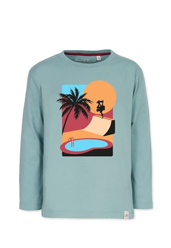 Band of Rascals Kinder Langarmshirt Silhouette aus Bio-Baumwolle, Chinois-Green, Gr. 158 von Band of Rascals