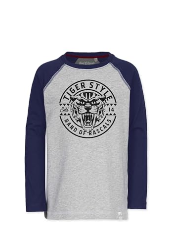 Band of Rascals Kinder Langarmshirt Tiger Style aus Bio-Baumwolle, Navy, Gr: 140 Band of Rascals Kinder Langarmshirt Tiger Style aus Bio-Baumwolle, Navy, Gr: 140 von Band of Rascals