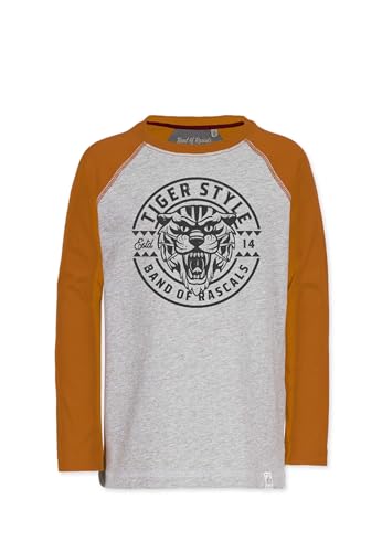 Band of Rascals Kinder Langarmshirt Tiger Style aus Bio-Baumwolle, Rust, Gr: 146 Band of Rascals Kinder Langarmshirt Tiger Style aus Bio-Baumwolle, Rust, Gr: 146 von Band of Rascals