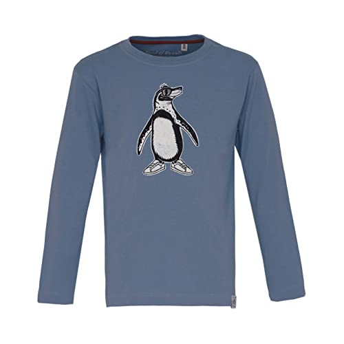 Band of Rascals Kinder Langarmshirt Too Cool for School aus Bio-Baumwolle, Dove-Blue, Gr: 158 von Band of Rascals