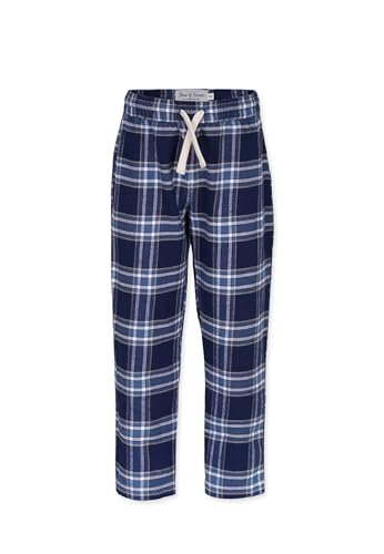 Band of Rascals Kinder Schlafanzughose Flannel Pants aus Bio-Baumwolle, Blue, Gr. 134 von Band of Rascals