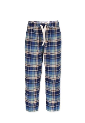 Band of Rascals Kinder Schlafanzughose Flannel Pants aus Bio-Baumwolle, beige-Blue, Gr. 134 von Band of Rascals