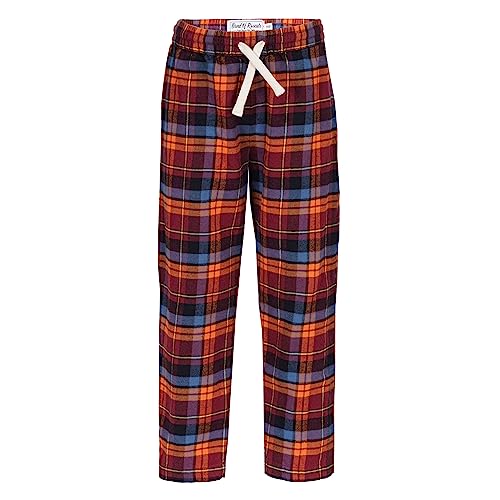 Band of Rascals Kinder Schlafanzughose Flannel Pants aus Bio-Baumwolle, red, Gr. 110/116 von Band of Rascals