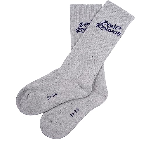 Band of Rascals Kinder Socken Signature aus Bio-Baumwolle, grey-navy, Gr. 39/42 von Band of Rascals