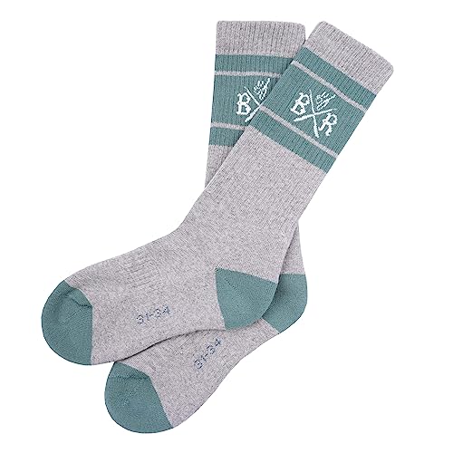 Band of Rascals Kinder Socken Sport aus Bio-Baumwolle, grey-sage, Gr. 39/42 von Band of Rascals