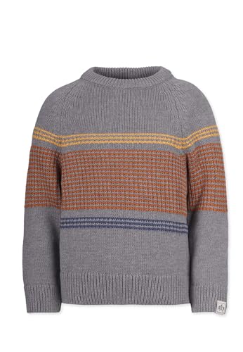 Band of Rascals Kinder Strickpullover 70th Stripes aus Bio-Baumwolle, Grey, Gr. 164 von Band of Rascals