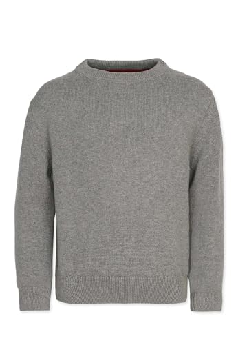 Band of Rascals Kinder Strickpullover Basic Knitter aus Bio-Baumwolle, Grey, Gr. 164 von Band of Rascals