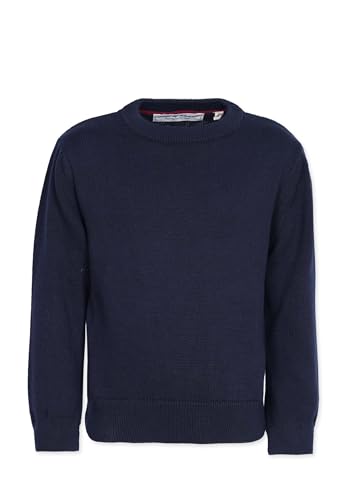 Band of Rascals Kinder Strickpullover Basic Knitter aus Bio-Baumwolle, Navy, Gr. 146 von Band of Rascals
