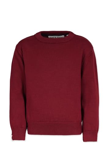 Band of Rascals Kinder Strickpullover Basic aus Bio-Baumwolle, Brick-red, Gr. 110/116 von Band of Rascals