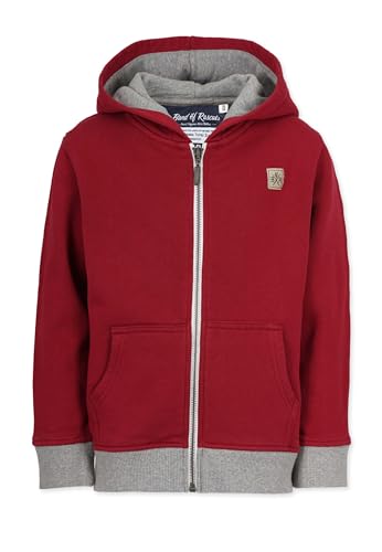 Band of Rascals Kinder Sweatjacke Basic aus Bio-Baumwolle, Brick-red, Gr. 122/128 von Band of Rascals