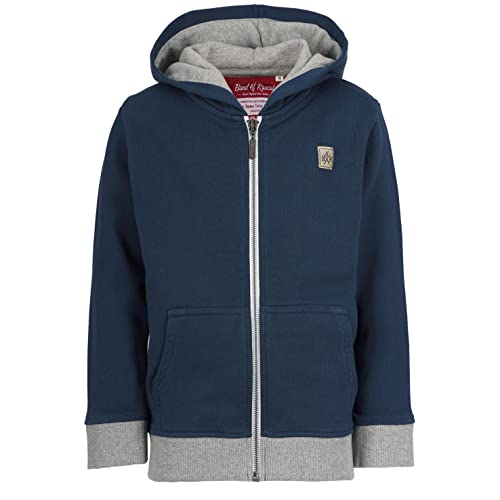 Band of Rascals Kinder Sweatjacke Basic aus Bio-Baumwolle, Navy, Gr. 134 von Band of Rascals