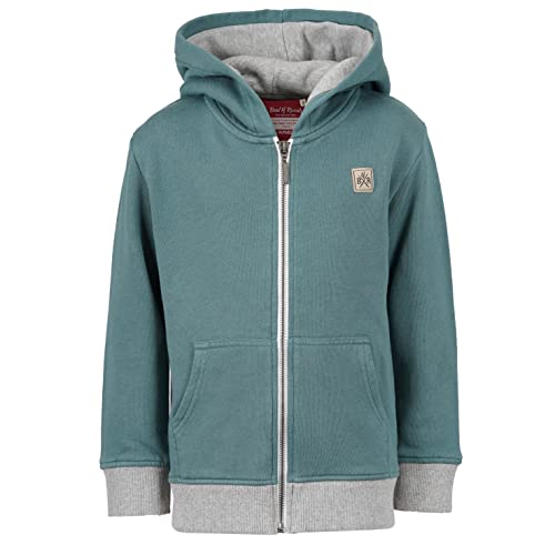 Band of Rascals Kinder Sweatjacke Basic aus Bio-Baumwolle, sage, Gr. 122/128 von Band of Rascals