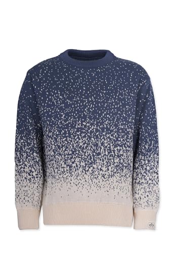 Band of Rascals Kinder Strickpullover Blended aus Bio-Baumwolle, Blue, Gr. 122/128 von Band of Rascals