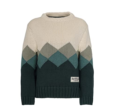 Band of Rascals Kinder Strickpullover Fade aus Bio-Baumwolle, Racing-Green, Gr. 110/116 von Band of Rascals