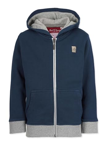 Band of Rascals Kinder Sweatjacke Basic aus Bio-Baumwolle, Navy, Gr. 146 von Band of Rascals