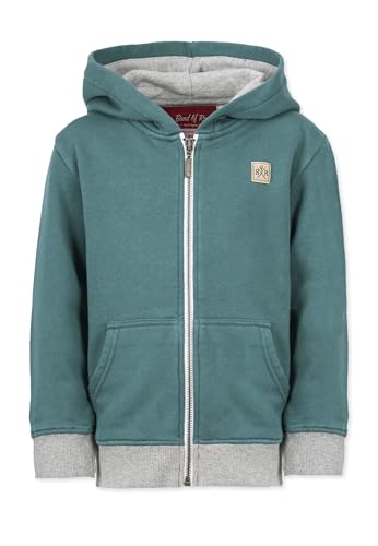 Band of Rascals Kinder Sweatjacke Basic aus Bio-Baumwolle, sage, Gr. 122/128 von Band of Rascals