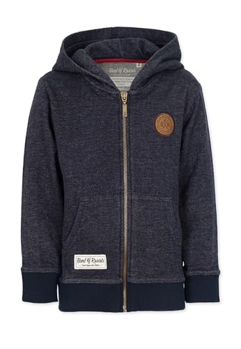 Band of Rascals Kinder Sweatjacke Denim aus Bio-Baumwolle, Navy, Gr. 152 von Band of Rascals