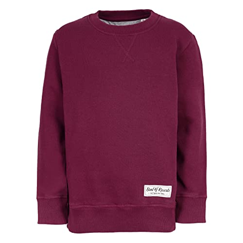 Band of Rascals Kinder Sweatshirt Basic aus Bio-Baumwolle, Bordeaux, Gr. 140 von Band of Rascals