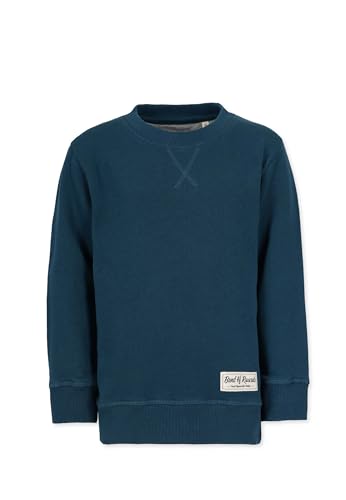 Band of Rascals Kinder Sweatshirt Basic aus Bio-Baumwolle, Dark-Petrol, Gr. 146 von Band of Rascals