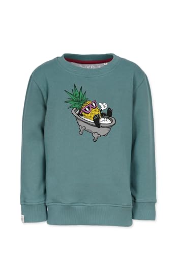 Band of Rascals Kinder Sweatshirt Chilax aus Bio-Baumwolle, sage, Gr. 158 von Band of Rascals