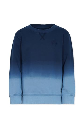Band of Rascals Kinder Sweatshirt Dip Dye aus Bio-Baumwolle, Blue, Gr. 164 von Band of Rascals