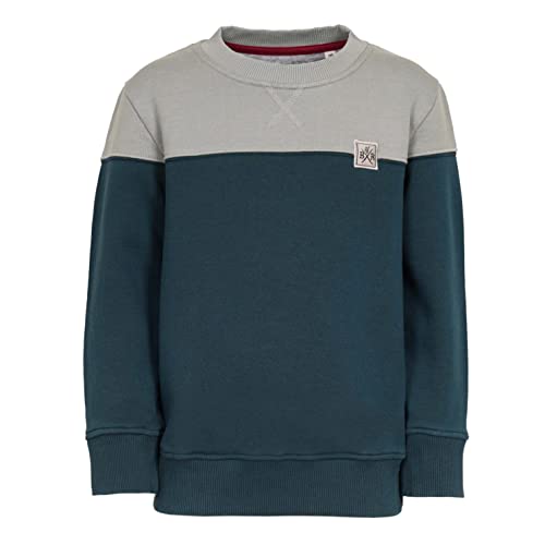 Band of Rascals Kinder Sweatshirt Off My Shoulders aus Bio-Baumwolle, moos-Racing-Green, Gr. 122/128 von Band of Rascals