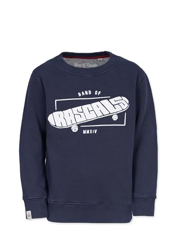 Band of Rascals Kinder Sweatshirt Skateboard aus Bio-Baumwolle, Navy, Gr. 164 von Band of Rascals