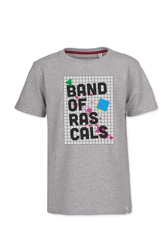 Band of Rascals Kinder T-Shirt School Block aus Bio-Baumwolle, Grey, Gr. 152 von Band of Rascals