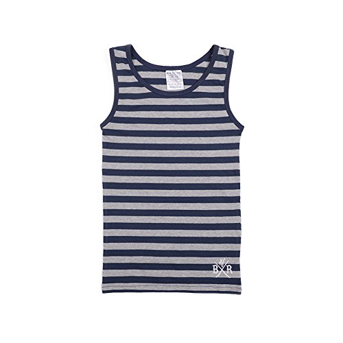 Band of Rascals Kinder Unterhemd Tank Top Bio-Baumwolle (110/116, Navy-Grey) von Band of Rascals