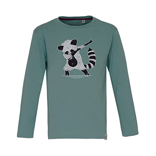 Band of Rascals KinderLangarmshirt Dab aus Bio-Baumwolle, sage, Gr. 158 von Band of Rascals