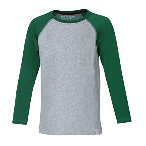 Band of Rascals Kinder Langarmshirt Raglan aus Bio-Baumwolle, Dark-Green, Gr: 146 von Band of Rascals