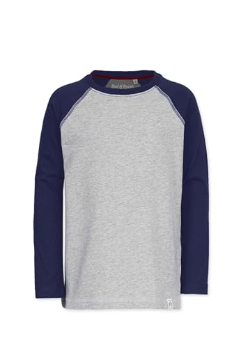 Band of Rascals Kinder Langarmshirt Raglan aus Bio-Baumwolle, Navy, Gr: 122/128 von Band of Rascals