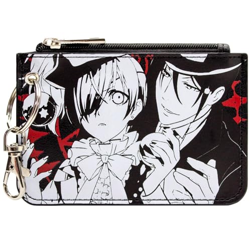 My Chemical Romance MCR Band Anime-Stil Charaktere Geldbörse/Geldbeutel mit Reißverschluss Münzfach, Schwarz My Chemical Romance MCR Band Anime-Stil Charaktere Geldbörse/Geldbeutel mit Reißverschluss Münzfach, Schwarz von Band