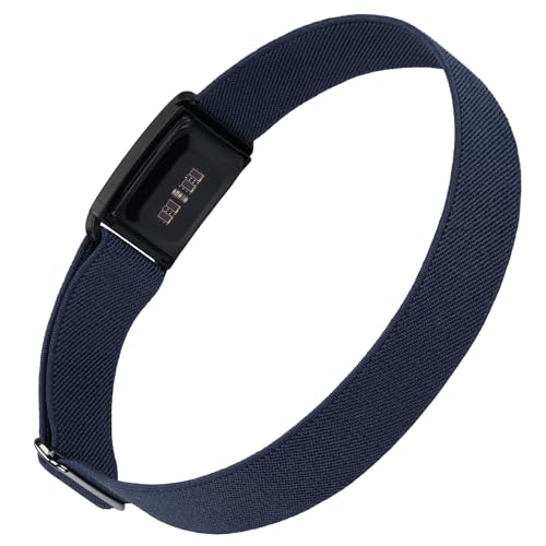 Sportarmband, kompatibel mit Whoop Band 5.0, weiches Nylon, Ersatz-Bizepsband mit Hülle für Männer und Frauen, atmungsaktiv, verstellbares Armband für Whoop 5.0, Mitternachtsblau Sportarmband, kompatibel mit Whoop Band 5.0, weiches Nylon, Ersatz-Bizepsband mit Hülle für Männer und Frauen, atmungsaktiv, verstellbares Armband für Whoop 5.0, Mitternachtsblau von BandSmith