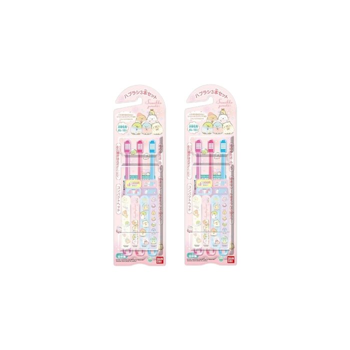 Bandai - Kids Tooth Brush - 3 pcs - Sumikko Gurashi (2ea) Set" von Bandai