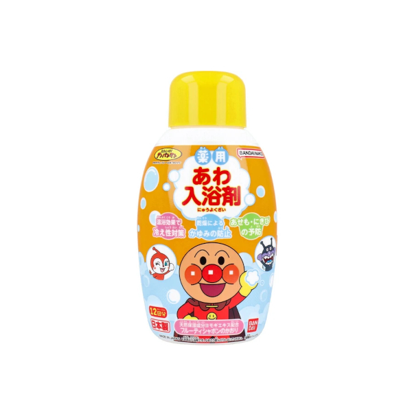 Bandai - Medicinal Bubble Bath Additive Anpanman Bottle Type Fruity Soap Scent - 245ml von Bandai
