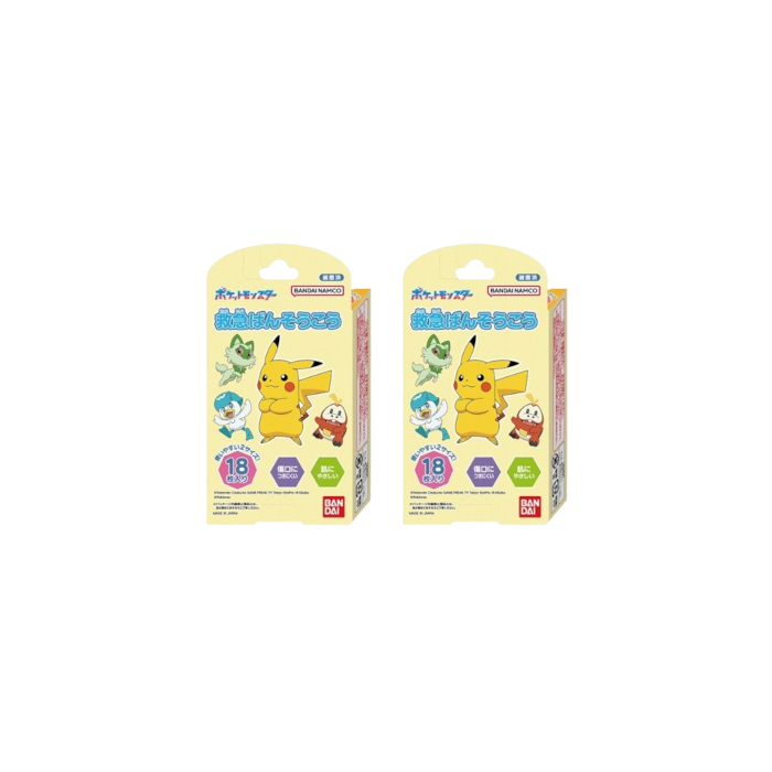 Bandai - Pattern Medicinal Tape - 18 pcs - Pokemon (2ea) Set" von Bandai