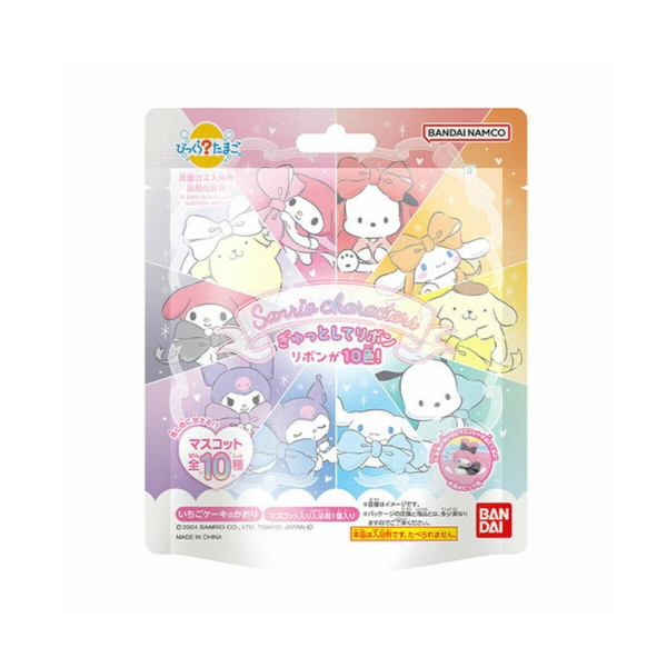 Bandai - Surprise? Egg Sanrio Characters Tight Ribbon Strawberry Cake Scent - 1 stück von Bandai