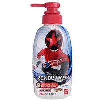 Bandai - Zenbu Wash Bakuage Sentai BoonBoomger All In One Shampoo 300ml von Bandai