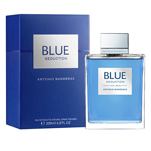 Banderas Perfumes – Blue Seduction – Eau de Toilette Spray für Herren – 200 ml von Banderas