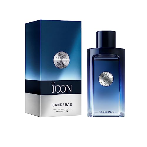 Banderas – The Icon, Eau de Toilette für Herren – Langanhaltend – Maskuliner, eleganter Duft mit Charakter – Holzige Bernsteinnoten – Ideal für besondere Anlässe – 200 ml Banderas – The Icon, Eau de Toilette für Herren – Langanhaltend – Maskuliner, eleganter Duft mit Charakter – Holzige Bernsteinnoten – Ideal für besondere Anlässe – 200 ml von Banderas