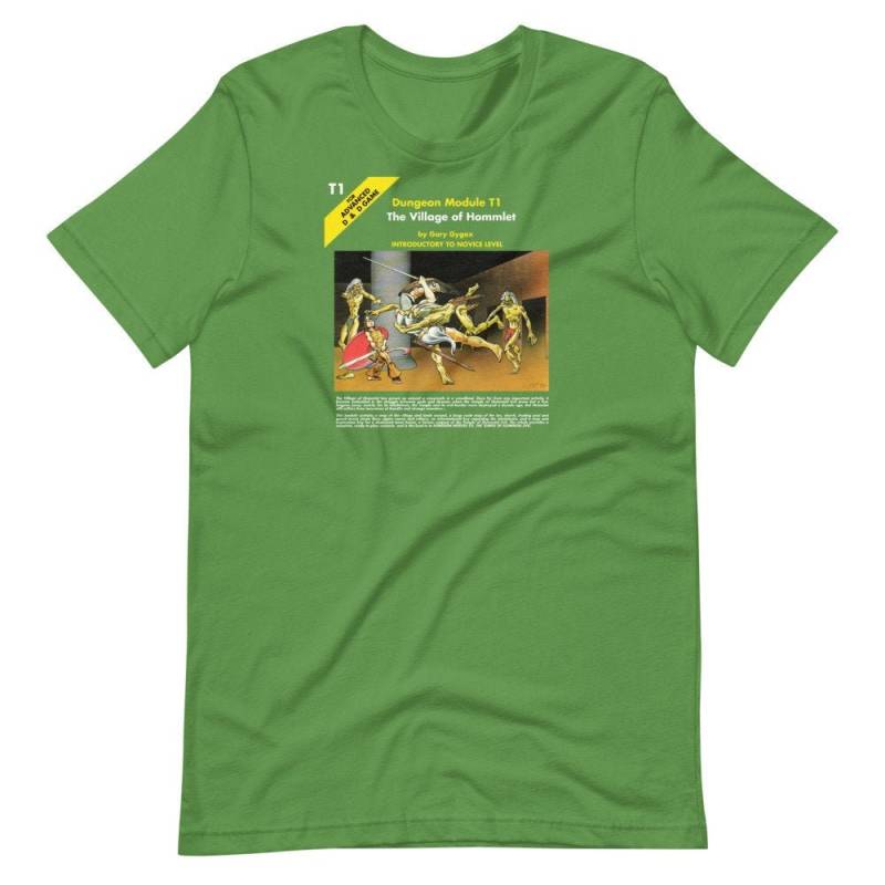 Classic Ad&d Modulet12 The Village Of Hommlet Fortgeschrittene Dungeons & Dragons Shirt von BandersnatchShirts