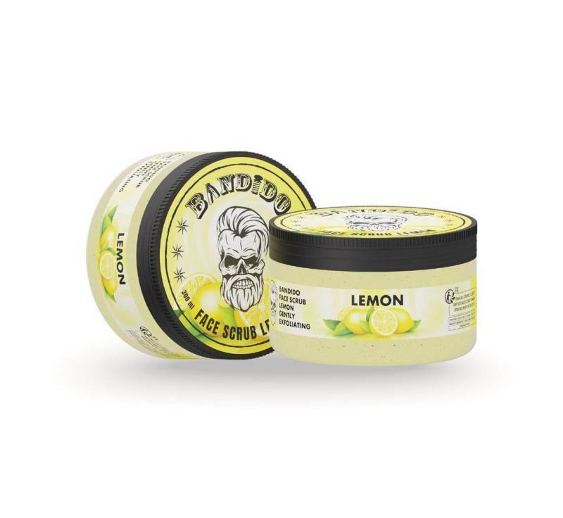 Bandido Gesichtspeeling Bandido Face Scrub Gesichtspeeling Lemon 300ml von Bandido