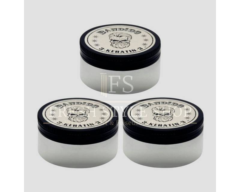 Bandido Haargel 3x Bandido Hair Gel Haargel Keratin 150ml Ultra Strong von Bandido